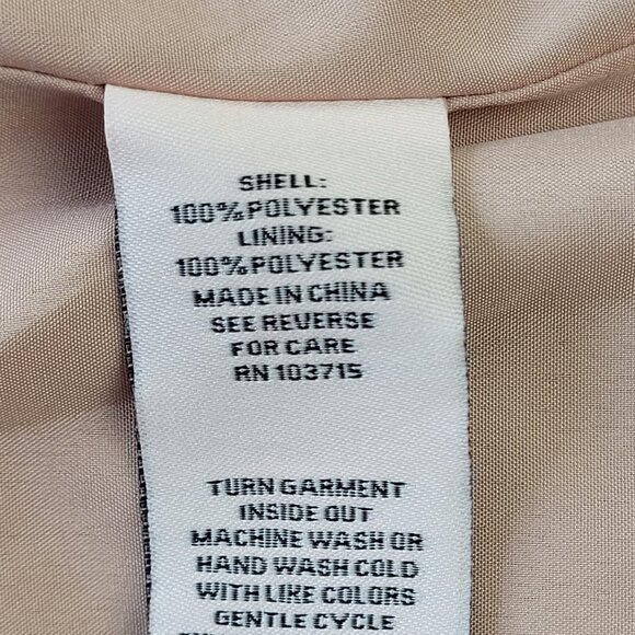 NWT Nanette Lepore pleated blush dress accordion pleats size 14 - Picture 11 of 13